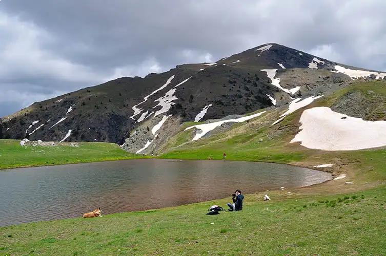 Smolikas mountain in western Greece is the second tallest mountain at 2637m