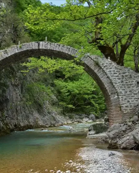 Pindus mountain range in Greece is massive, rich and breathtaking
