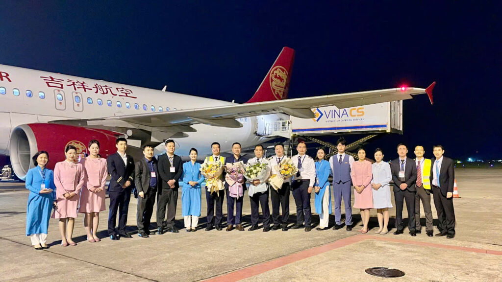 The Athens–Shanghai route, operated by Juneyao Airlines, has grown rapidly since its launch in April 2024.