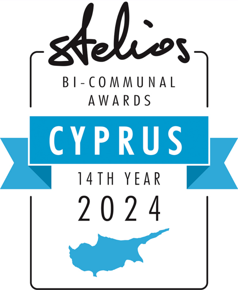 Stelios Bi-Communal Awards Cyprus 2026 logo promoting Greek Cypriot and Turkish Cypriot business cooperation